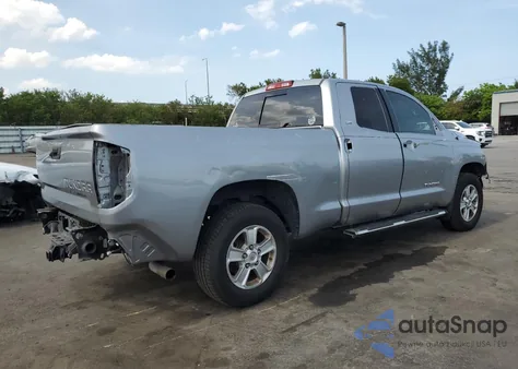 2019 Toyota Tundra Double Cab Sr z USA, uszkodzony, nr VIN 5TFRM5F17KX135608